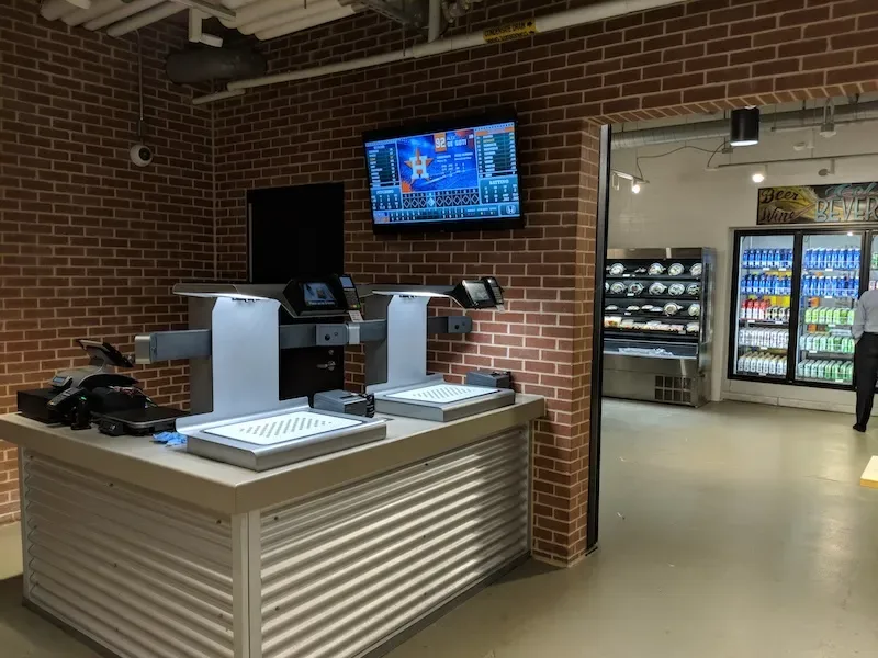 Visually identifying products at sale point requires nine cameras, sensors and regular ‘self-healing’